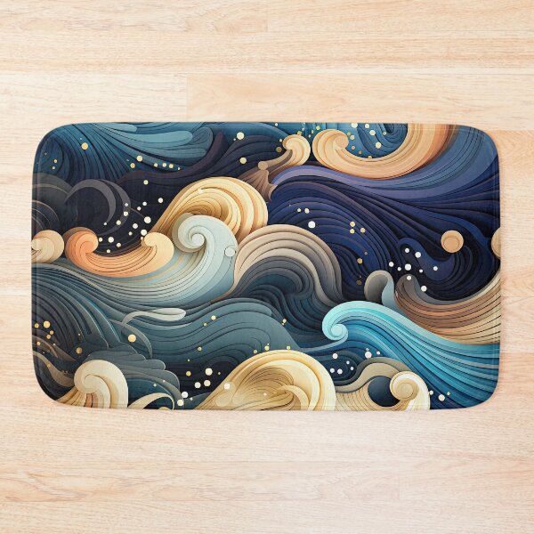 Item preview, Geometric Patterns and Fluid Waves: Featured Abstract Art Collection designed and sold by Belltwon.