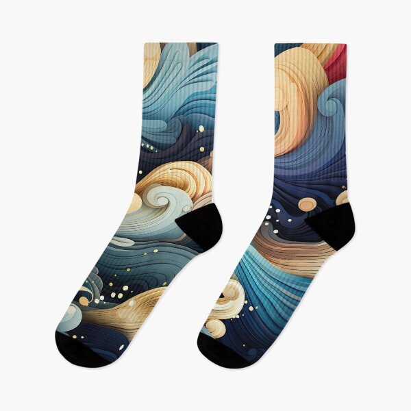 Item preview, Geometric Patterns and Fluid Waves: Featured Abstract Art Collection designed and sold by Belltwon.