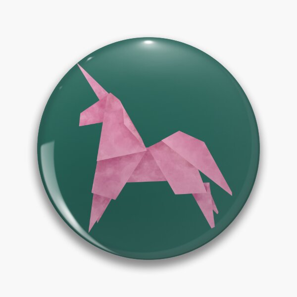 Item preview, Pink Origami Unicorn designed and sold by Brickbard.