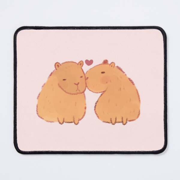 Item preview, Cute Capybaras in love  designed and sold by Mayarart.