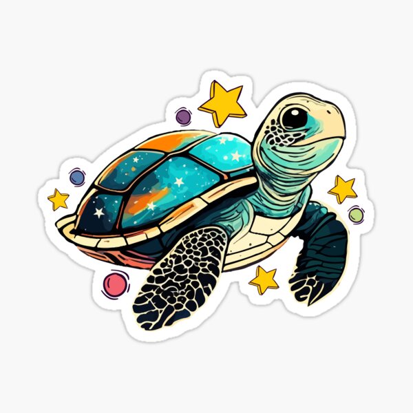Item preview, Space Turtle designed and sold by olosra.