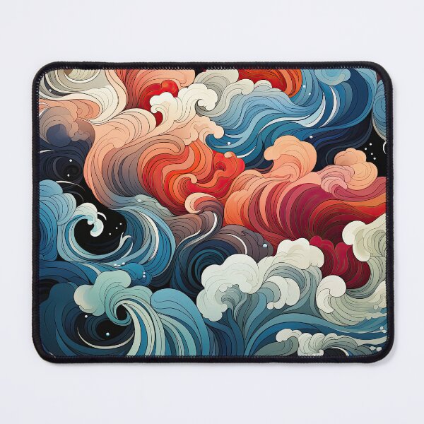 Item preview, Art in Motion: Geometric Patterns and Flowing Waves designed and sold by Belltwon.