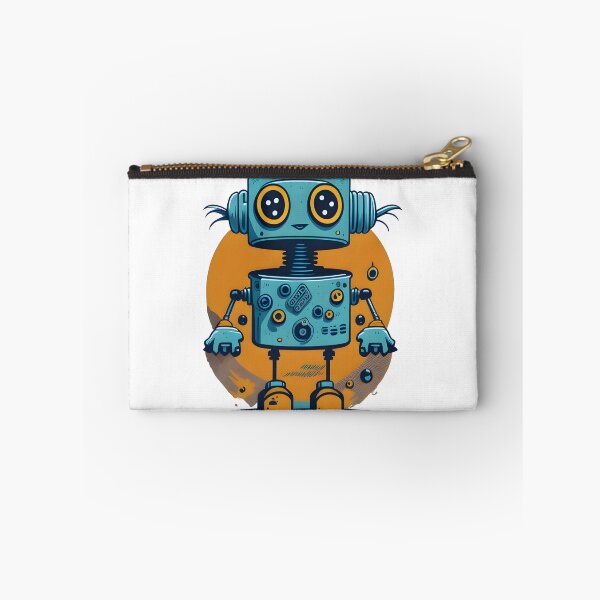 Item preview, The Friendly Robot designed and sold by ArtsyWishesShop.