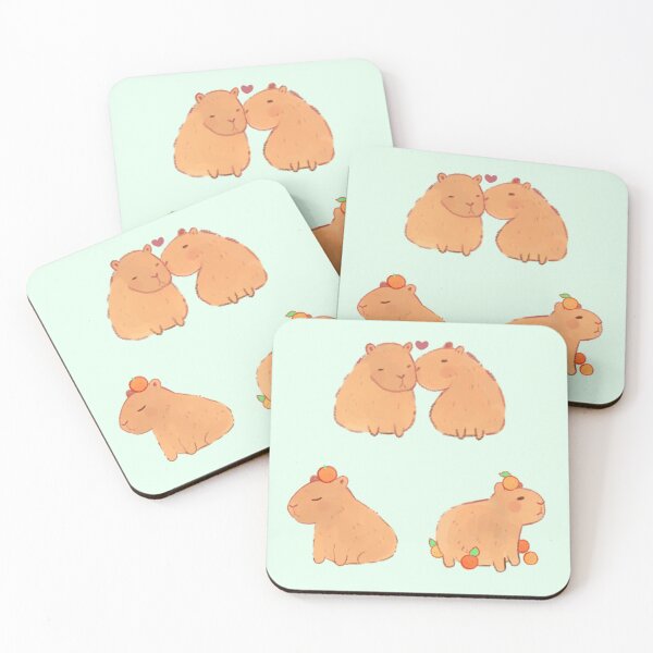 Item preview, Cute Capybaras art pack  designed and sold by Mayarart.