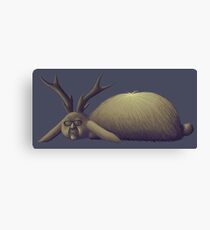 Jackalope Mélenchon Canvas Print