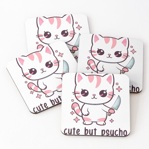 Item preview, Psycho cat designed and sold by sikkoraaSHoOP.