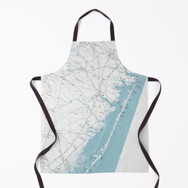Item preview, Ocean County NJ Map (1985) designed and sold by BravuraMedia.