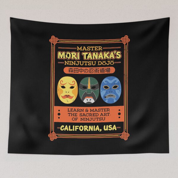 Item preview, Master Mori Tanaka's Ninjustu Dojo (The 3 Ninjas) designed and sold by thmadethis.