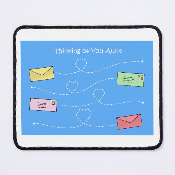 Item preview, Thinking of You Aunt Envelopes in the Sky designed and sold by KateTaylor.