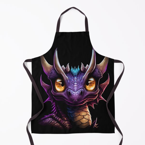 Item preview, Fantasy dragon head with big beautiful golden eyes designed and sold by InfigoArt.