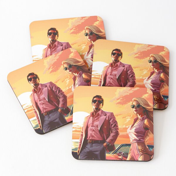 Artikelvorschau, Miami Vice Sunset Mobster, Blonde & Classic Car entworfen und verkauft von Bored Elon.
