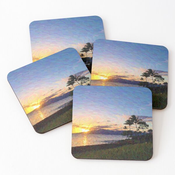 Item preview, Sunset on Napili (portrait orientation) designed and sold by CommandoCrane.