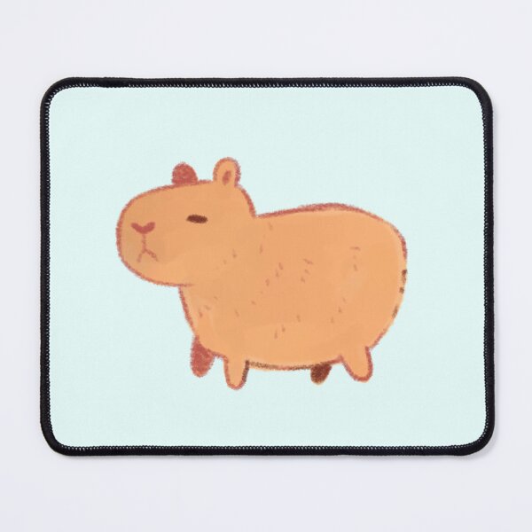 Item preview, Capybara illustration designed and sold by Mayarart.