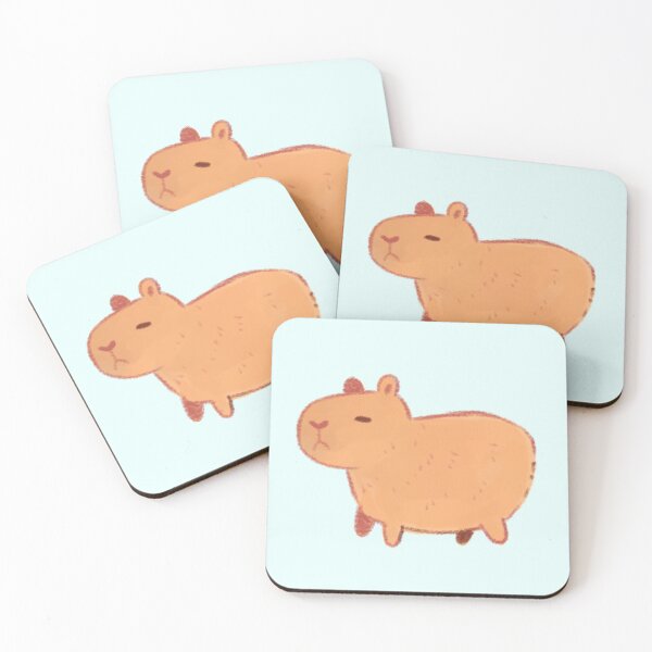 Item preview, Capybara illustration  designed and sold by Mayarart.