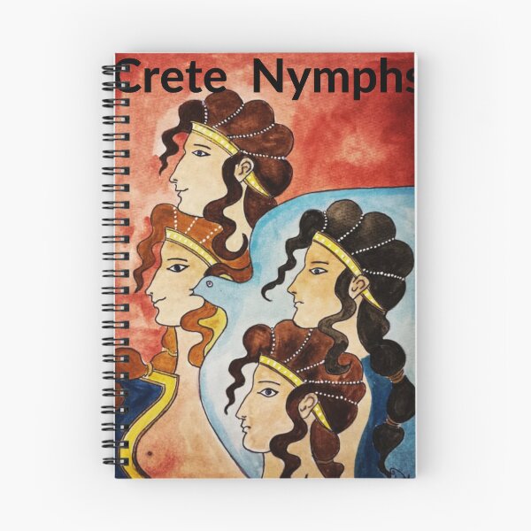 Item preview, Crete Nymphs  designed and sold by LMartist-Greece.