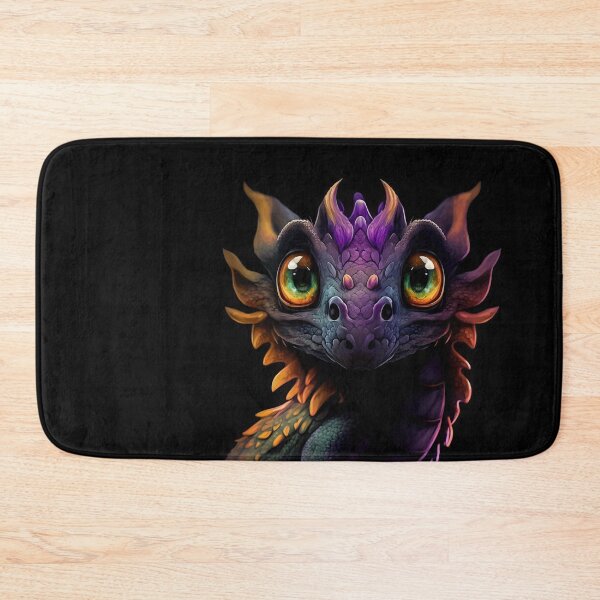 Item preview, Fantasy dragon head with big beautiful golden eyes designed and sold by InfigoArt.