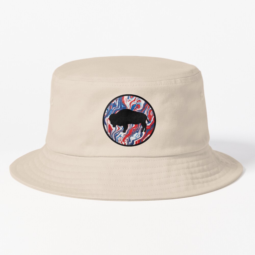 Buffalo Bills Mafia Zubaz Vintage Bucket Hat 