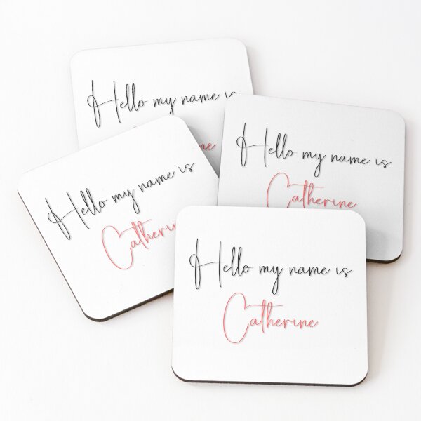 Item preview, Hello my name is Catherine designed and sold by GalMar.