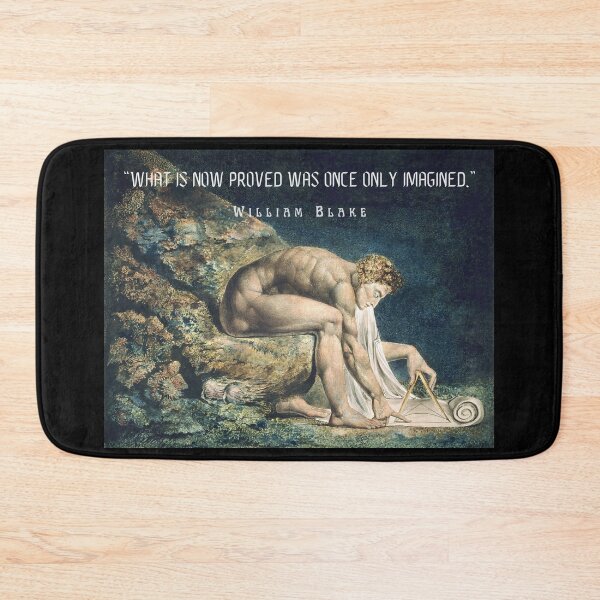 Item preview,  William Blake quote: “What is now proved was once only imagined.”  designed and sold by artbleed.