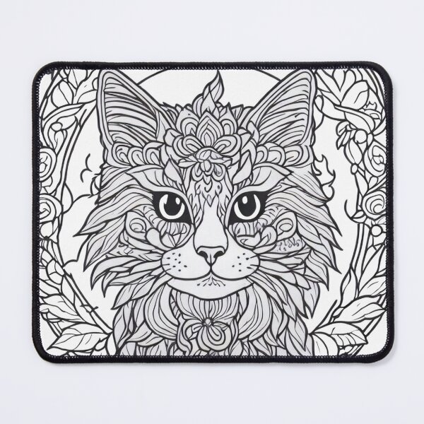 Item preview, Floral Feline designed and sold by ToporArt.