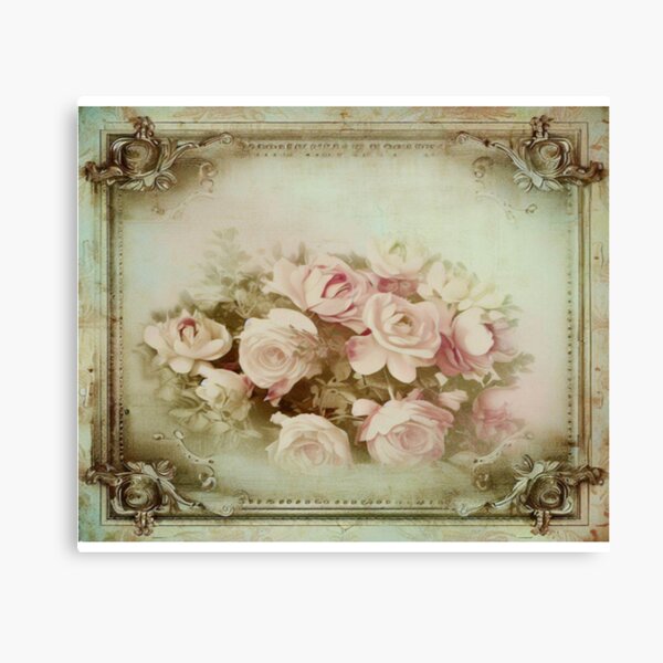 Item preview, Vintage roses french shabby chic  designed and sold by L-J-R-DESIGNS.