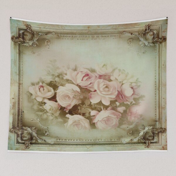 Item preview, Vintage roses french shabby chic  designed and sold by Wicca and mythical creatures .