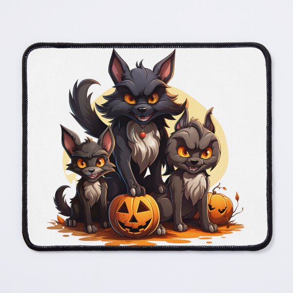 Item preview, pooky Critter Companions: Halloween-Themed Animal Cartoons with Pumpkin Fun designed and sold by Studio-Mind.