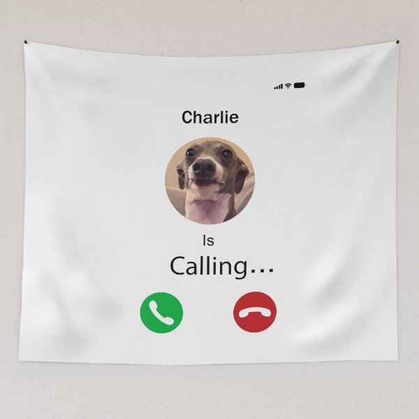 Item preview, Dog is Calling meme designed and sold by Aleksander37.