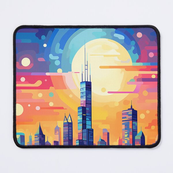 Item preview, Henri Matisse Cityscape Bright Bold Colors City Living Urban Landscape Bi Colors designed and sold by dogsonjets.