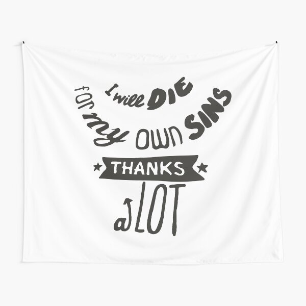 one foot Tapestry