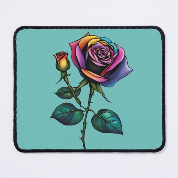 Item preview, Aesthetic Colorful Rose preppy designed and sold by taherlee11.