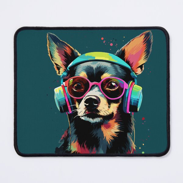 Item preview, Colorful Cool Dog (4) designed and sold by atzek.