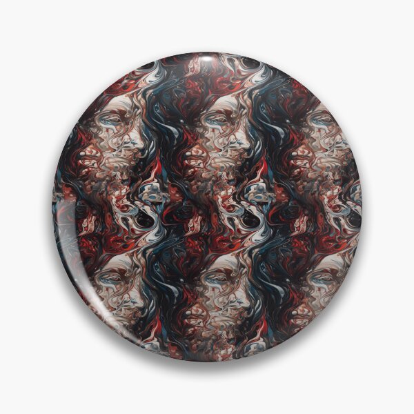 Item preview, "Psychedelic Portraits":Tiled designed and sold by WhiteWolfe0127.