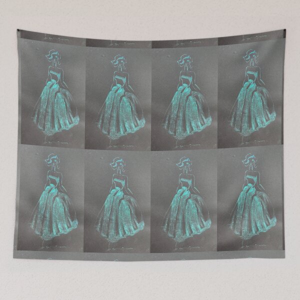 Item preview, Debutante in Blue designed and sold by Praline Creative.