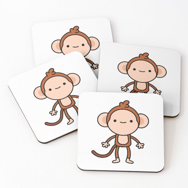 Item preview, Monkey designed and sold by SideQuestDoodles.