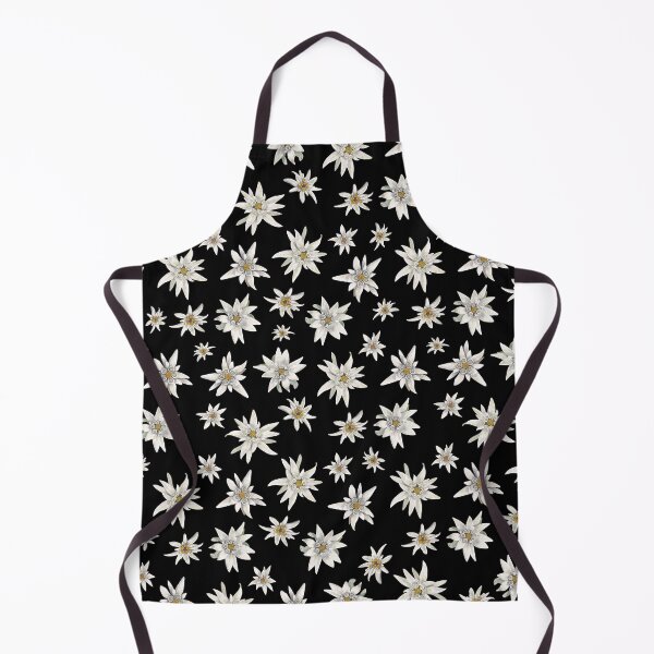Item preview, EDELWEISS PATTERN-black designed and sold by BEATRIZ ABAITUA.