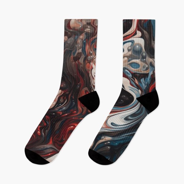 Item preview, "Psychedelic Portraits: Swirly Background with Distorted Portraiture" designed and sold by WhiteWolfe0127.