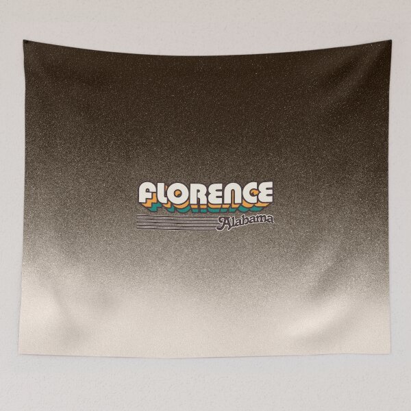 Item preview, Florence, Alabama | Retro Stripes designed and sold by retroready.