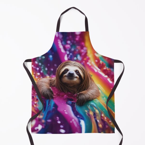 Item preview, A sloth in a frenzy of colour designed and sold by Girih.