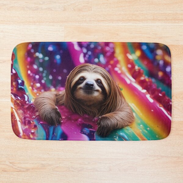 Item preview, A sloth in a frenzy of colour designed and sold by Girih.