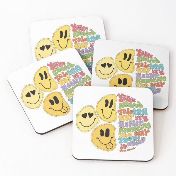 Item preview, Nick miller smile quote outlined designed and sold by KingsQueen33.