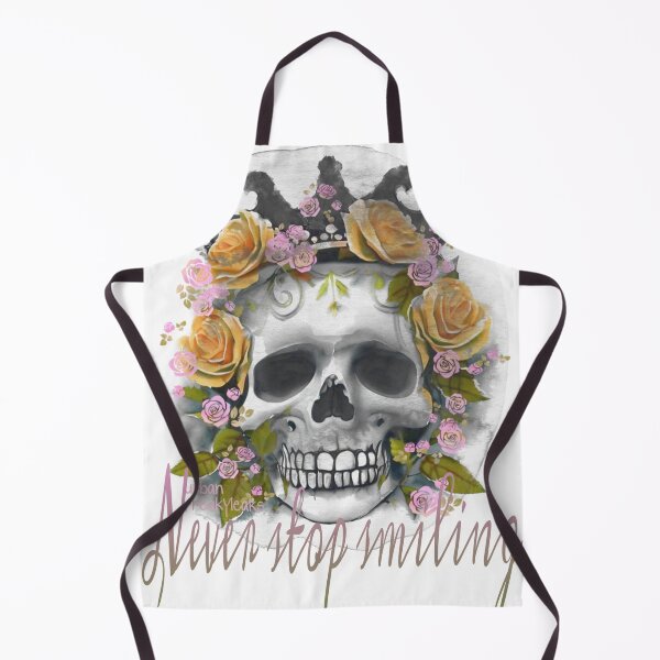 Item preview, Skull with flowers and a crown designed and sold by inarausch2023.