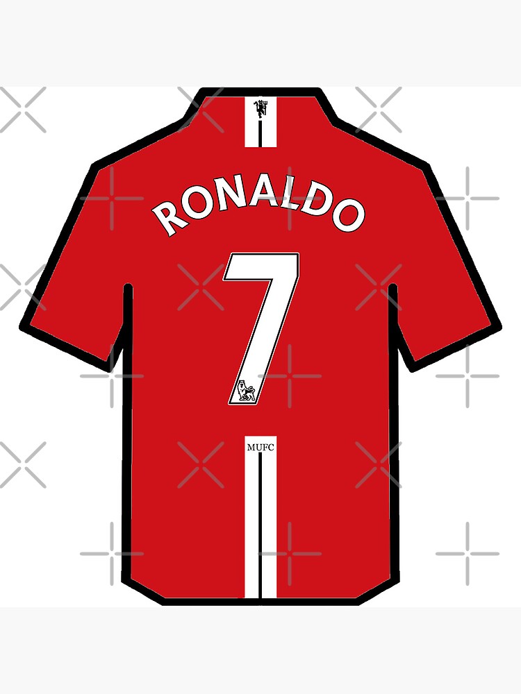 ronaldo man utd shirt 2008