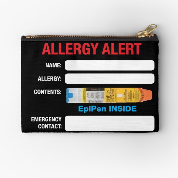 Item preview, Allery Alert Pouch for Epipen designed and sold by WhiteShirtGuy.
