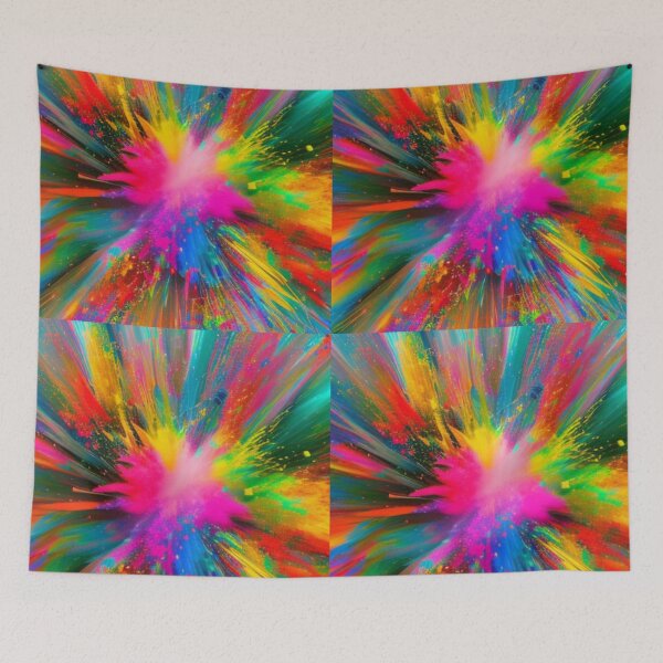 Item preview, Chroma Burst: A Dazzling Explosion of Colors designed and sold by Dream Wear.