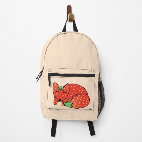 Item preview, Strawberry fox designed and sold by EggKidArt.