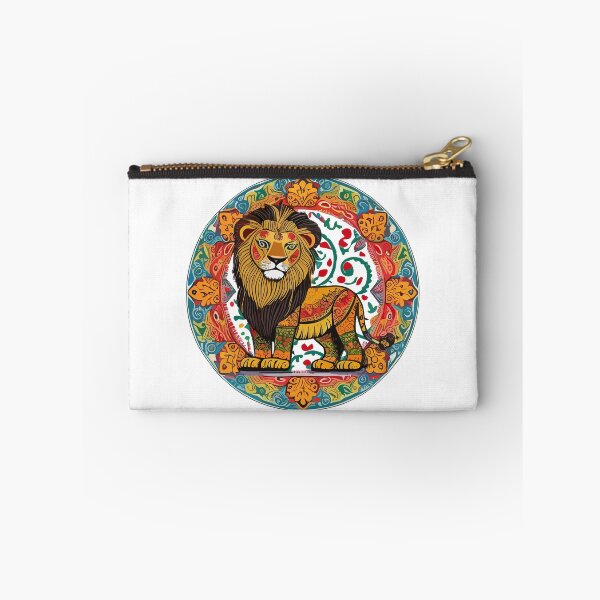 Item preview, Cute Lion in Alebrijes Frame designed and sold by reggaeartgifts.