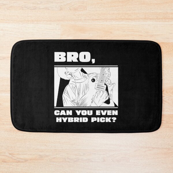 Item preview, Bro, can you even hybrid pick? (black and white) designed and sold by B-Sharp-.