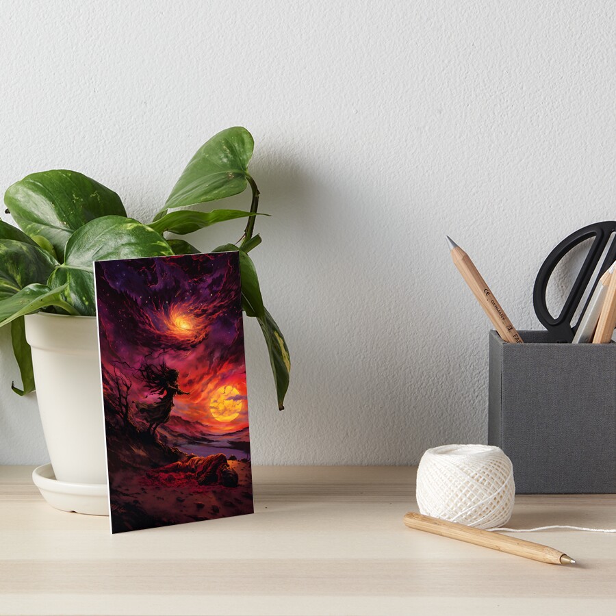 Item preview, Art Board Print designed and sold by 20th-eclipse.