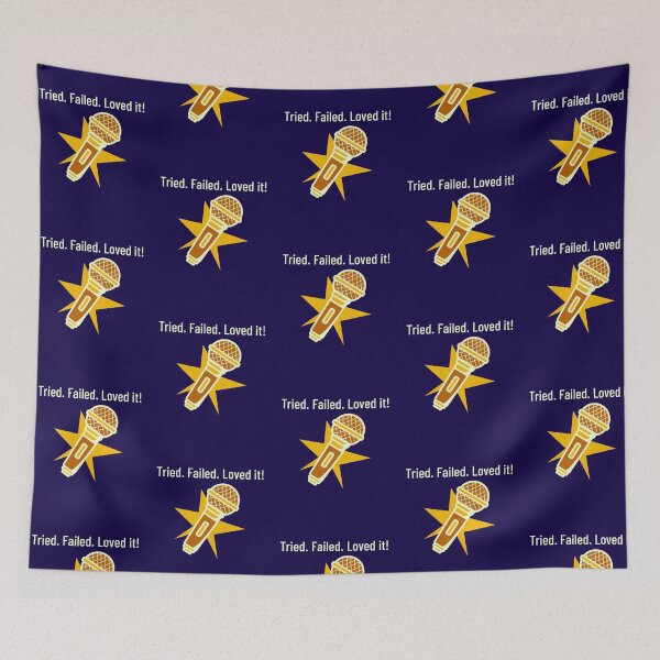 Item preview, Tried. Failed. Loved it!  Subtle version of the original we created. Still for karaoke enthousiastes!  designed and sold by RootedBrussel.